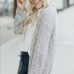 CJLA ‘Mackenzie’ cardigan in heather grey